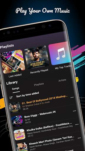 Music Player - Stylish Equalizer Fast Music Player screenshot 16
