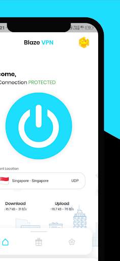 Blaze VPN - Secure VPN Proxy screenshot 1