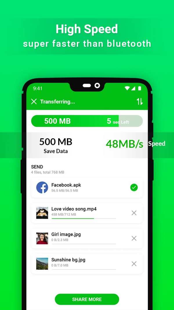 SHAREGI - Fast Transfer File & Fast Share File screenshot 3