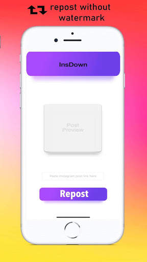 InSaver > Repost For Instagra‪m‬ screenshot 1