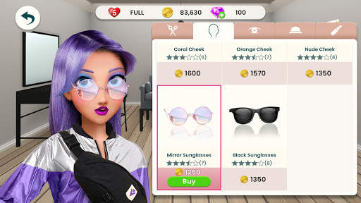 My First Makeover: Stylish makeup & fashion design screenshot 5