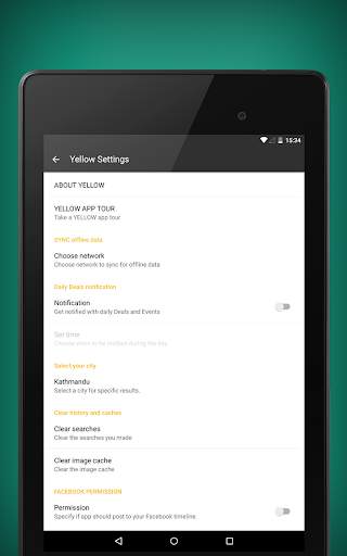 Yellow App : Restaurants App screenshot 16