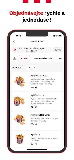 KFC CZ скриншот 3
