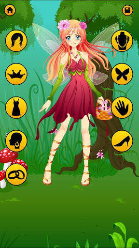 เกมส์แต่งตัวอนิเมะสำหรับสาว ๆ - คู่รักรักจูบ screenshot 2