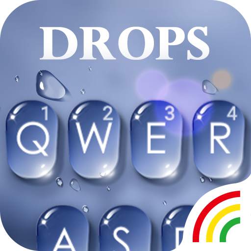 Water Drops Theme - Keyboard Theme for Android 3.0.0