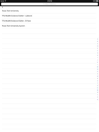 Texas Tech Mobile screenshot 10