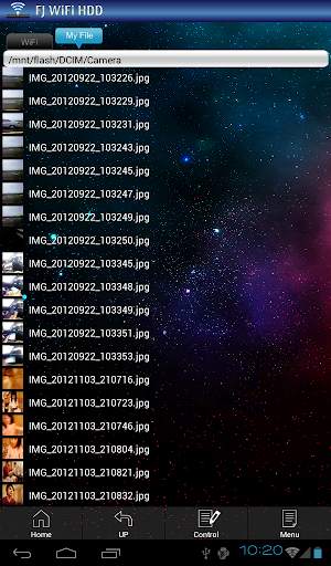 FJ WiFi HDD screenshot 4