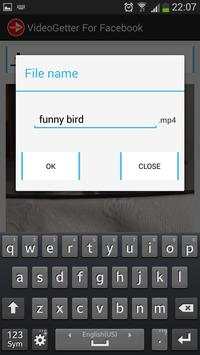 VideoGetter For Facebook screenshot 3
