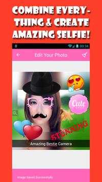 Bestie Selfie - Sweet Camera screenshot 1