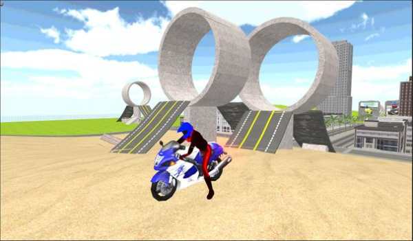 Motorbike Stunt Race 3D screenshot 10