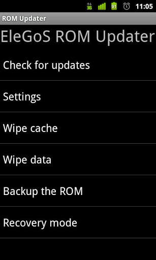 ROM Updater screenshot 1