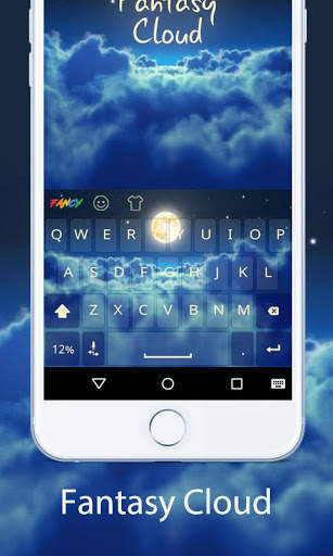 Cloud Fancy Keyboard Theme screenshot 4