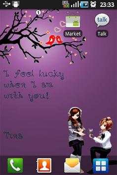 Love Valentine Live Wallpaper screenshot 4