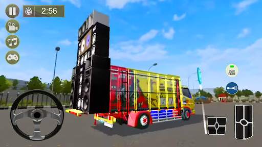 Truk Sound Simulator Indonesia screenshot 4