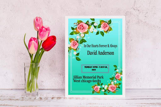 Funeral Invitation - Digital Invite screenshot 2