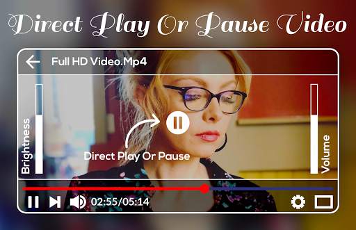 Horizontal Video Player screenshot 3