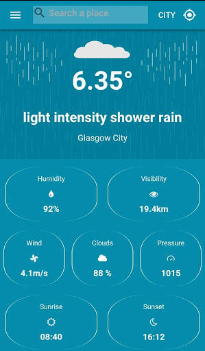 Weatherite:Current Weather,Maps and Earthquakes screenshot 4