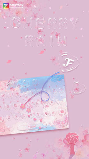 Cherry Rain Keyboard स्क्रीनशॉट 3