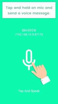Wifi Walkie Talkie: Talk & Share Files screenshot 2