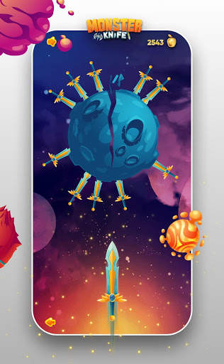 Monster Knife Game Fun screenshot 2