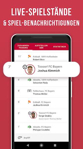Bayern Live – Inoffizielle App mit News & Tore screenshot 7