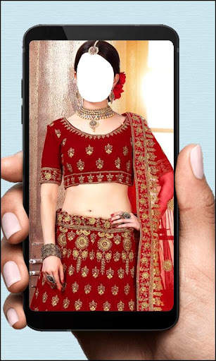 Party Wear Lehenga Choli Photo Frames screenshot 3