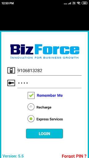 BizForce Recharge screenshot 2