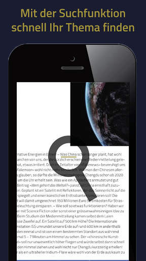 ORION-Zeitschrift screenshot 3