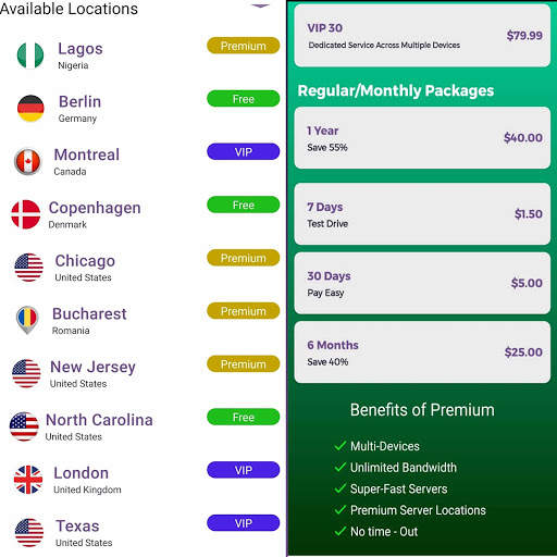 Port VPN screenshot 2