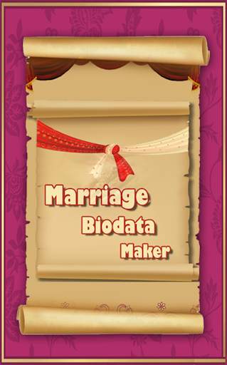 Bio Data Maker screenshot 1