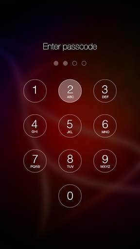 Retina Keypad Lockscreen screenshot 8