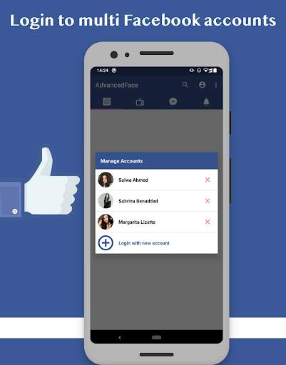 ✅AdvancedFace, Friendly for Facebook and Messenger screenshot 2