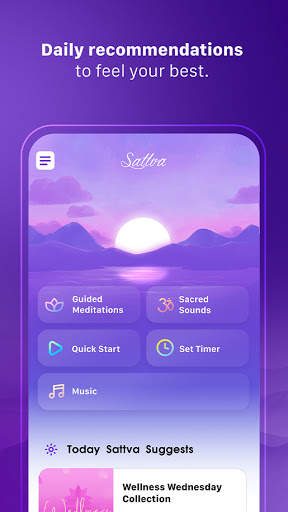 Sattva -  Meditation App screenshot 2