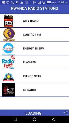 Rwanda radios:Online and free screenshot 3