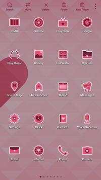 Heart Twinkle Launcher theme screenshot 6