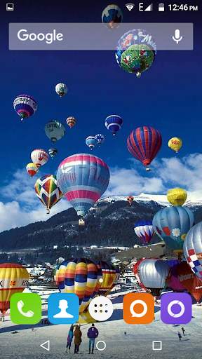 Hot Air Balloon Wallpaper screenshot 3
