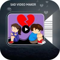Sad Video Maker with Song and Music logo