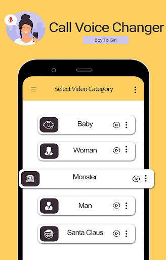 Call Voice Changer Boy to Girl screenshot 16