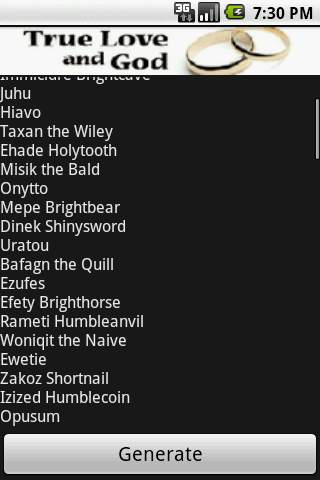 Quick Name screenshot 2