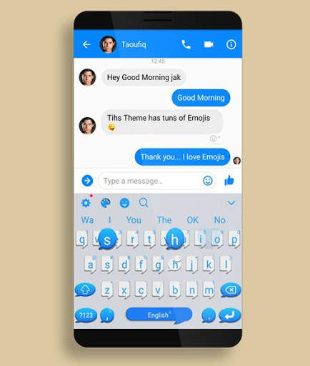 keyboard Messenger स्क्रीनशॉट 6