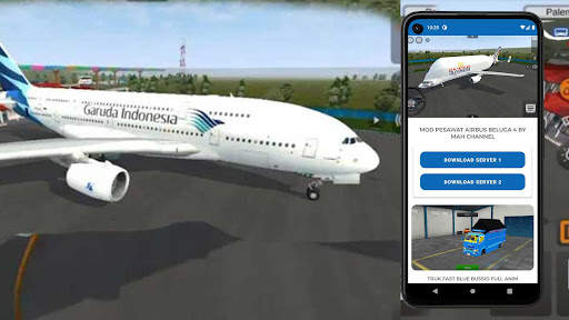 Mod Bussid Pesawat Bisa Terban screenshot 3