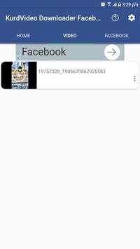 KurdVideo Downloader For Facebook screenshot 4