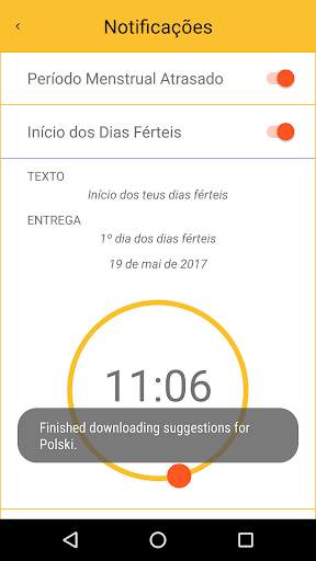 Calendário período adolescente screenshot 7