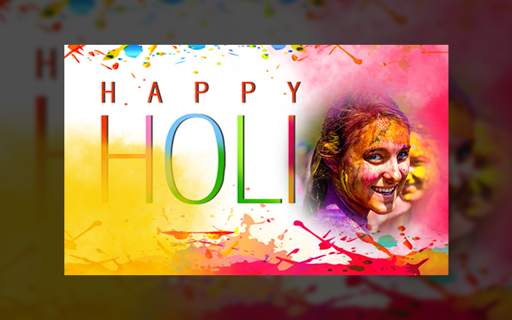 Holi Photo Editor 3 تصوير الشاشة