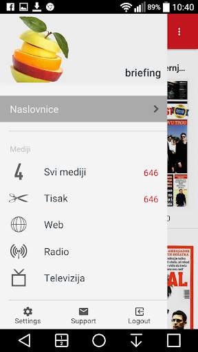 Briefing Mobile screenshot 2