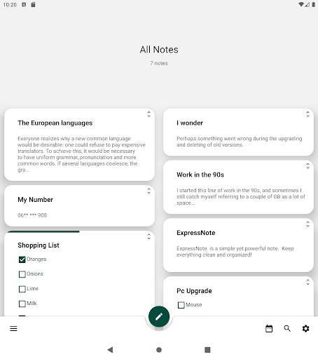 Express Note - Realtime Shopping List & Calendar screenshot 9