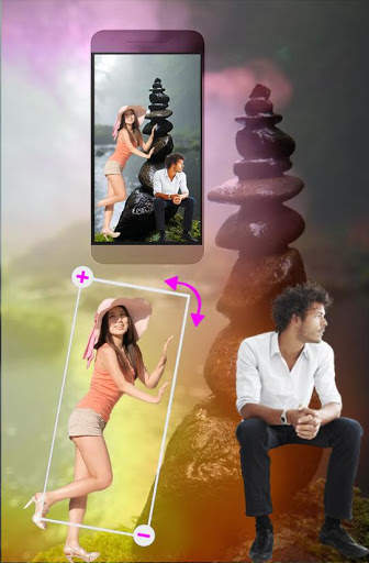 Photo With Girlfriend - Girlfriend photo editor screenshot 1