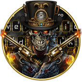 Wild Skull Gun Keyboard Theme☠️ icon