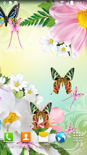Butterflies Live Wallpaper screenshot 1
