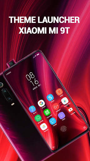 Launcher For Xiaomi Mi 9T Pro themes and wallpaper screenshot 1